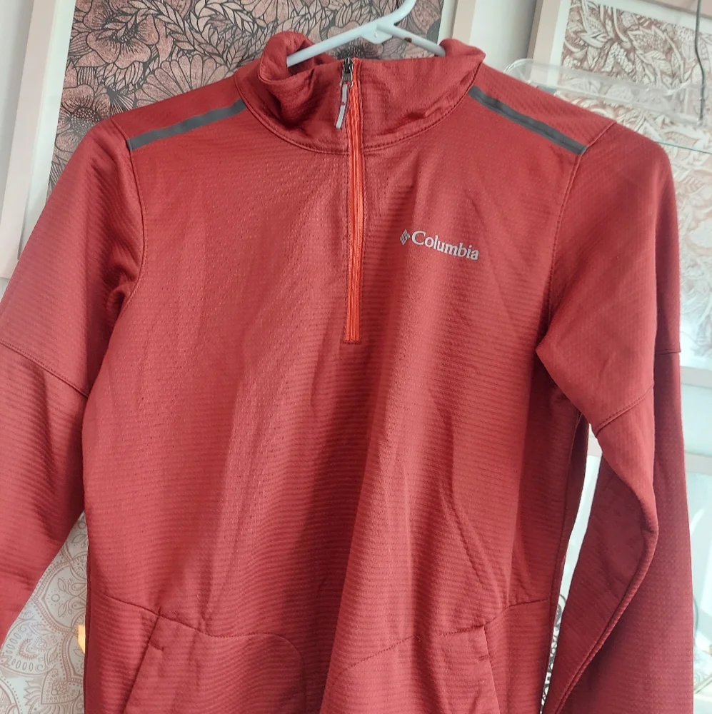 Columbia youth quarter zip, large